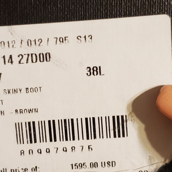 Saint Laurent High Skinny Boot - Picture 7 of 7